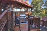 Fraggle Rock - Outdoor Grill Just Off Covered/Screened Porch